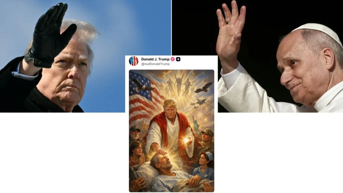 Entre Jesús y el Papa, Trump pierde a sus fieles