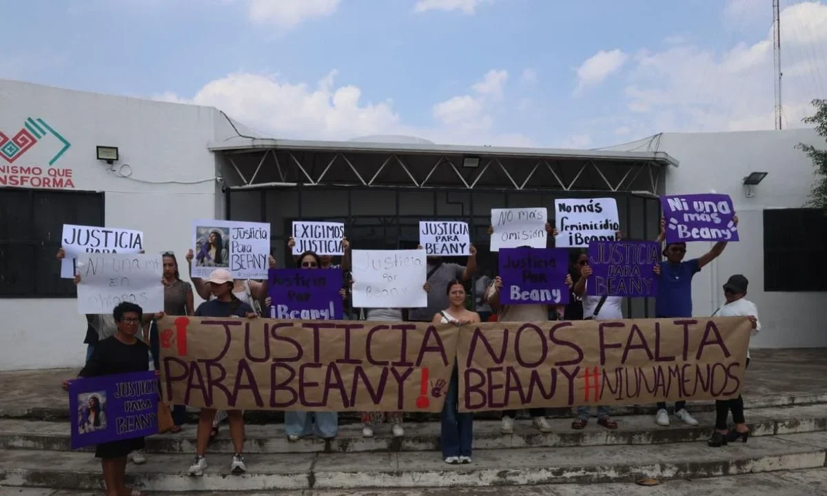 Exigen justicia por el crimen de Beany Guadalupe, en Tuxtla Chico