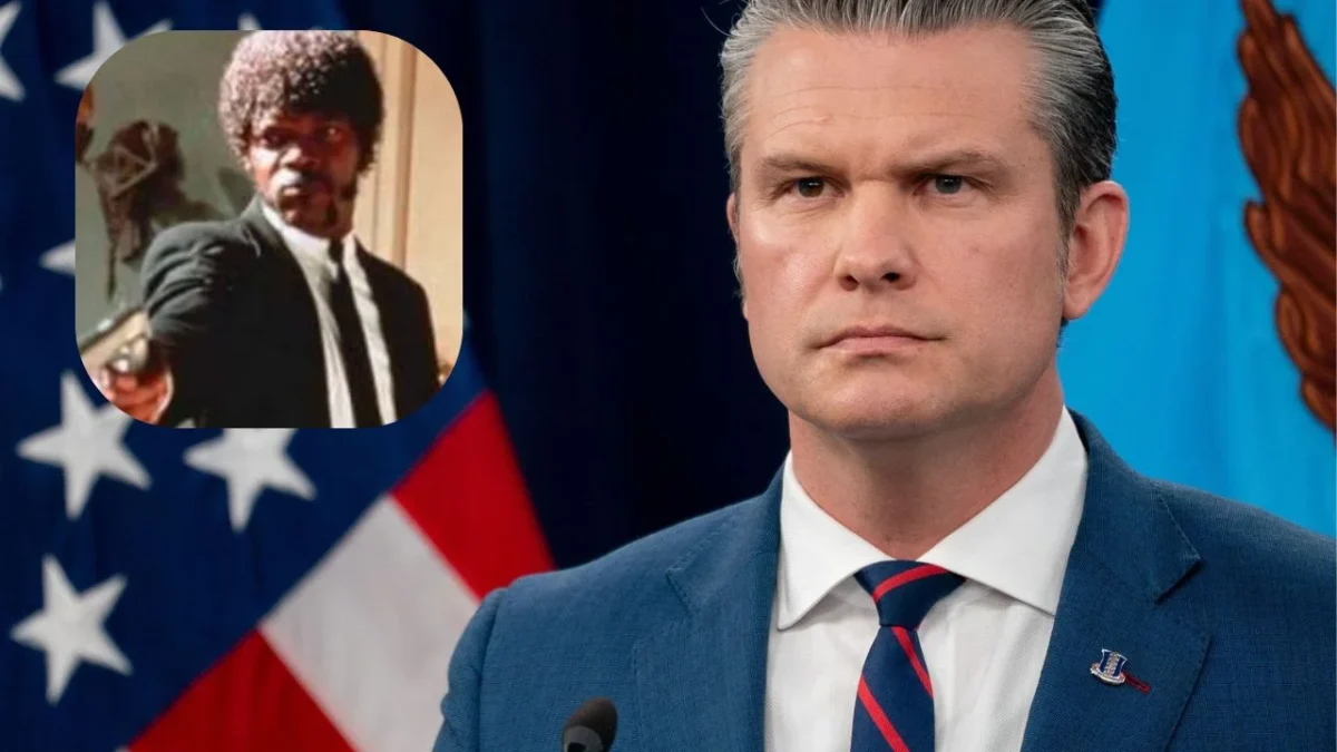 Pete Hegseth cita un monólogo de 'Pulp Fiction' pensando que es una cita bíblica Pete Hegseth cita un monólogo de 'Pulp Fiction' pensando que es una cita bíblica