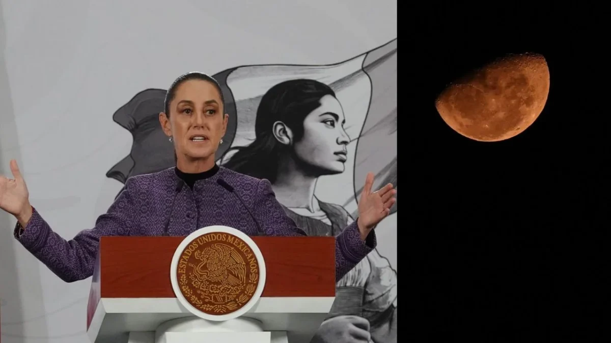 Sheinbaum califica como 'algo extraordinario' las imágenes de la Tierra y la Luna de Artemis II