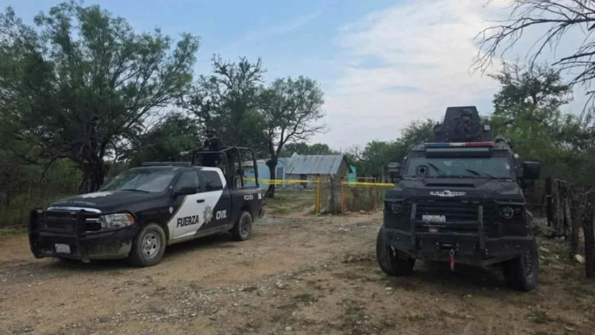 Abaten a 5 presuntos delincuentes tras enfrentamiento en el municipio de General Terán, Nuevo León.