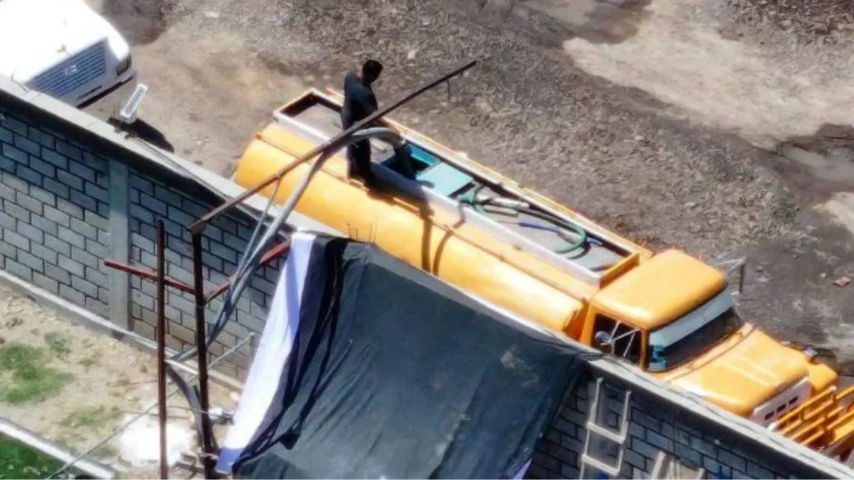Habitantes de la comunidad de San Sebastián, en Teotihuacán, denunciaron la extracción desmedida e irregular de agua de pozos de la zona.