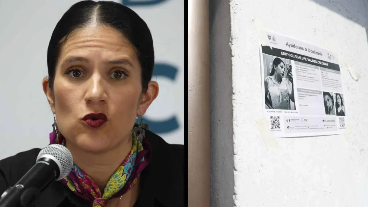 La Fiscal general de la CDMX, Bertha Alcalde Luján, reveló que hay una persona identificada como el probable responsable de la muerte de la joven Edith Guadalupe.