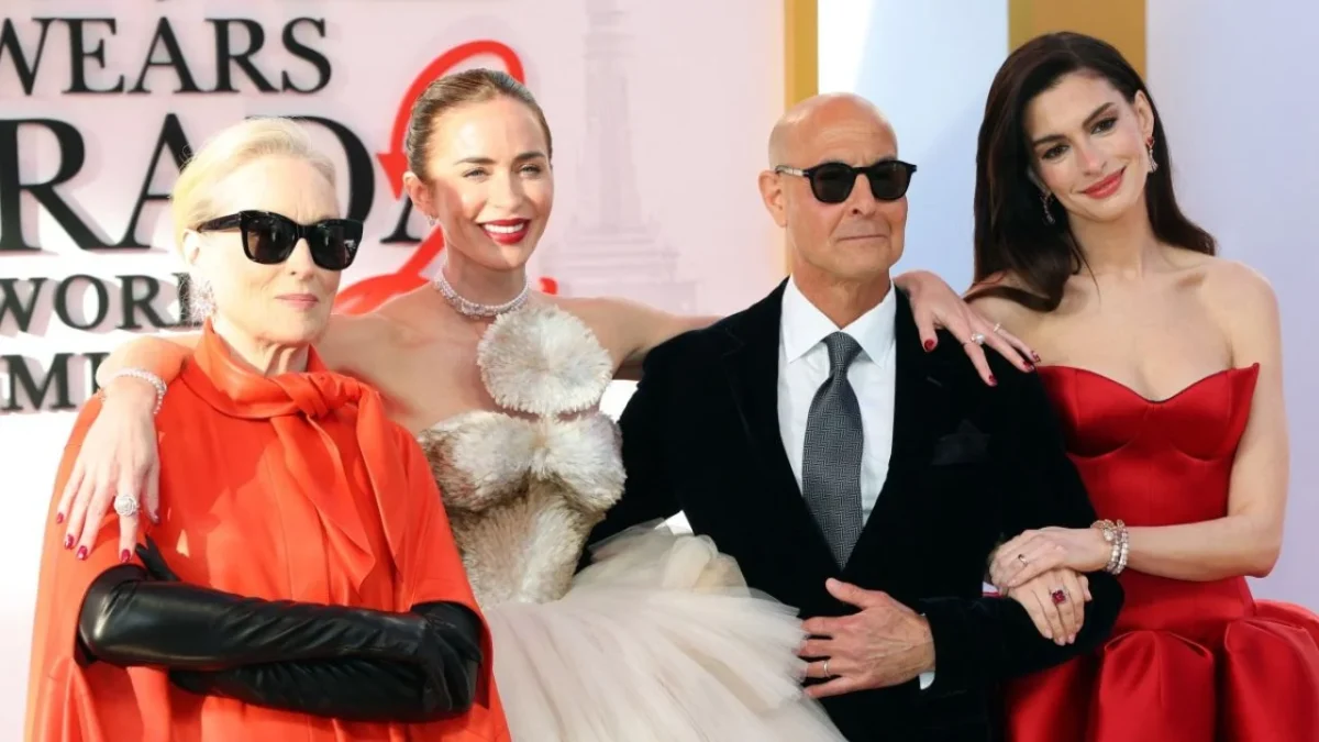 Por primera vez en la historia, el elenco de 'El Diablo Viste a la Moda 2' se reunió en Nueva York con motivo del estreno mundial.
