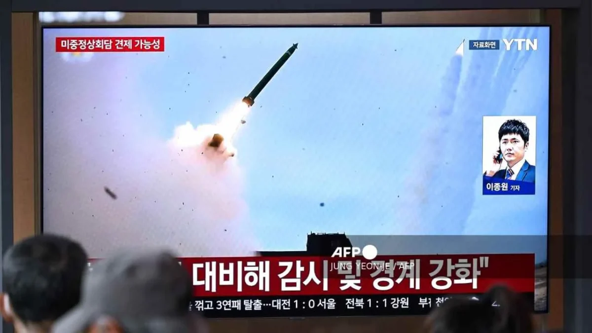Corea del Norte realiza nuevos disparos de prueba de misiles balísticos, informó el ejército surcoreano.