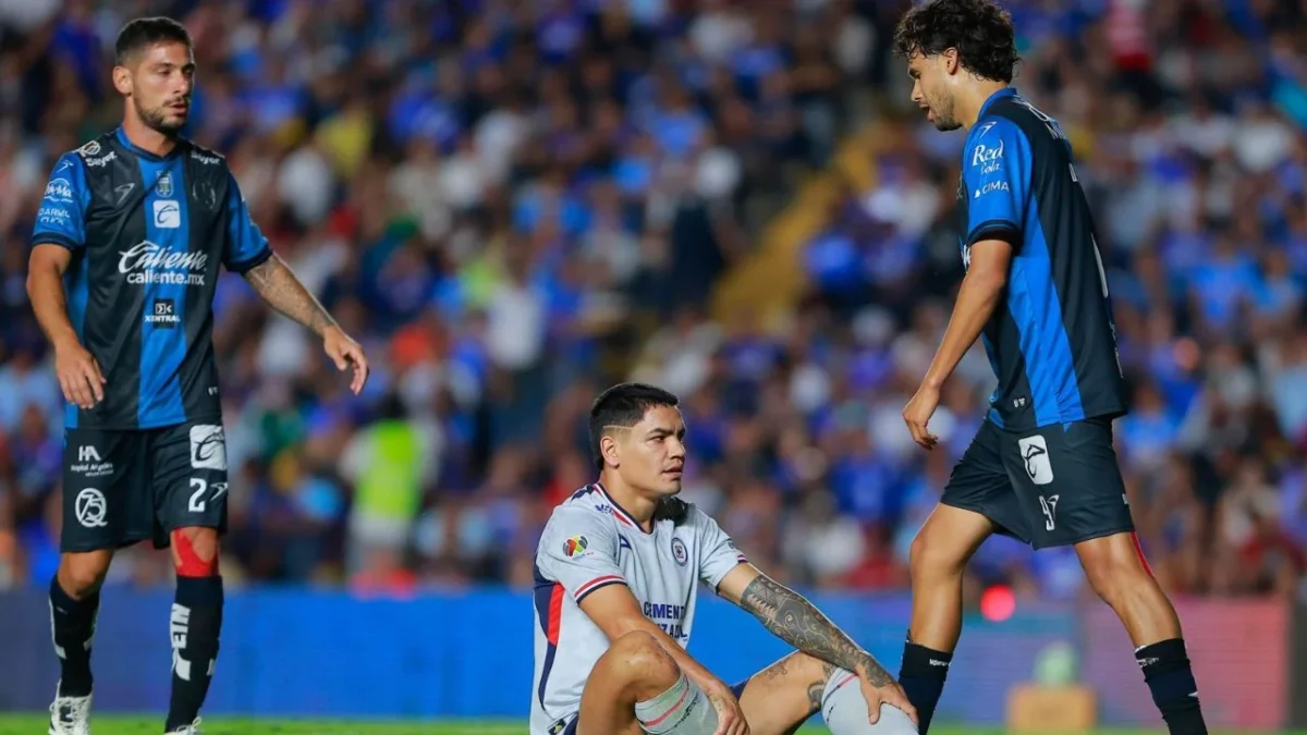 Tras el empate contra Querétaro, Cruz Azul sumó 9 partidos sin conocer la victoria aunque se mantiene entre los primeros 4 de la tabla.