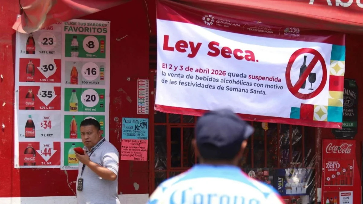 La Semana Santa 2026 está cerca de llegar y aquí te decimos en cuáles alcaldías de la CDMX se aplicará la Ley Seca.
