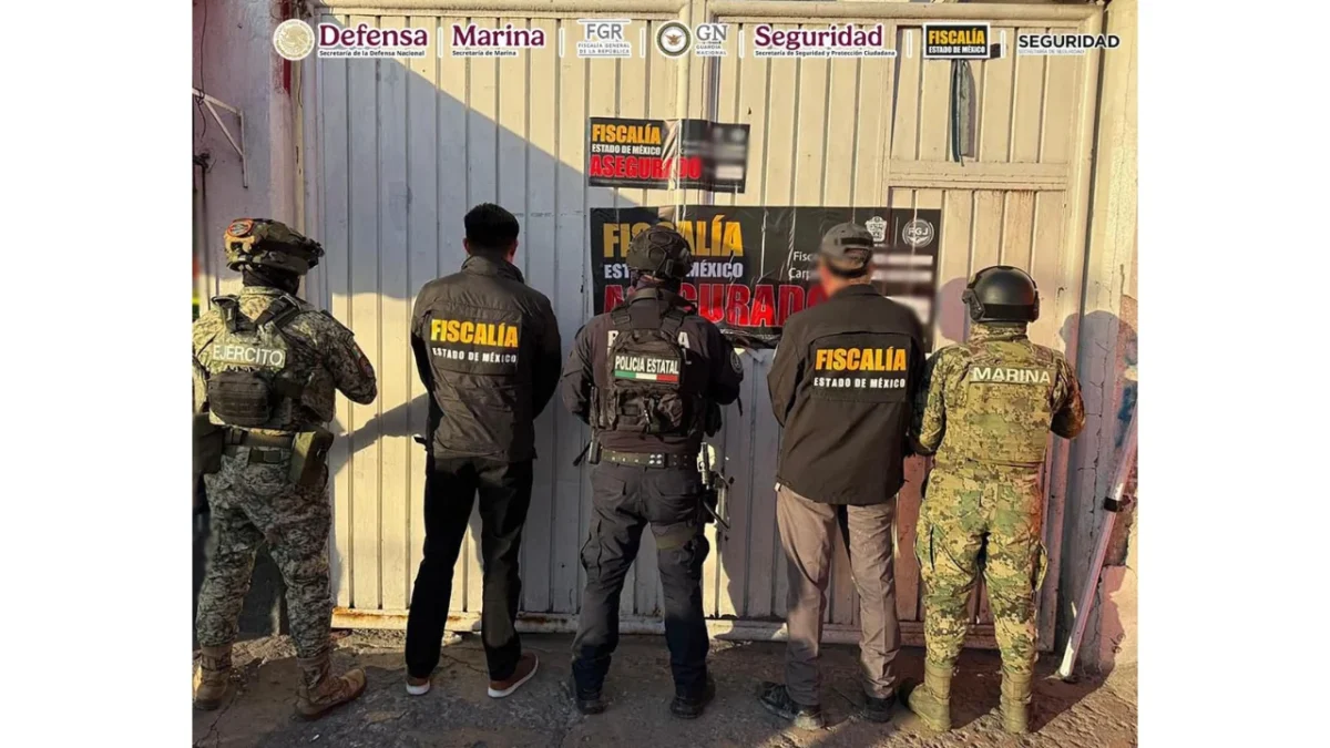 Foto: Gabinete de Seguridad / Operativo "Desconexión" en Edomex