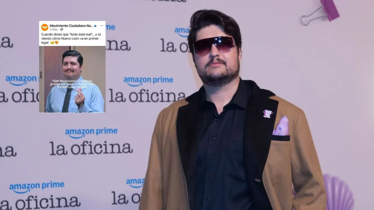 Movimiento Ciudadano usó un meme del personaje de Fernando Bonilla (‘La Oficina’) y el actor se lanzó contra los emecistas.