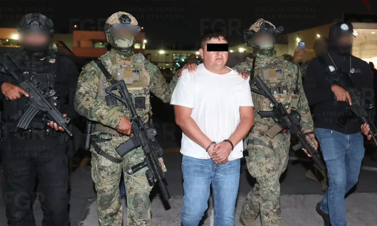A 'El Jardinero' lo detuvieron en el estado de Nayarit, como resultado del trabajo del gabinete de seguridad del Gobierno de México.