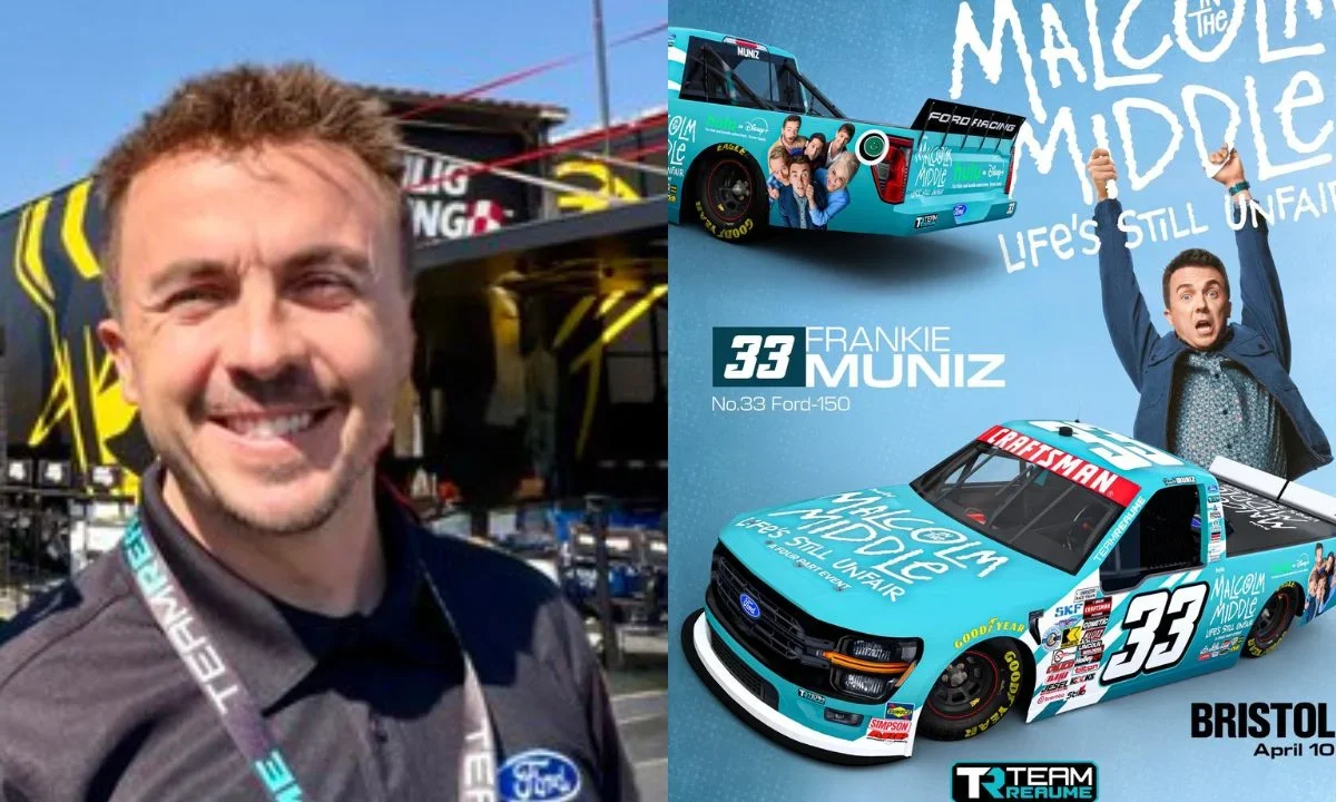 Mientras el viernes se estrenó la nueva serie de Malcolm, Frankie Muniz sufrió un accidente en carrera Nascar.