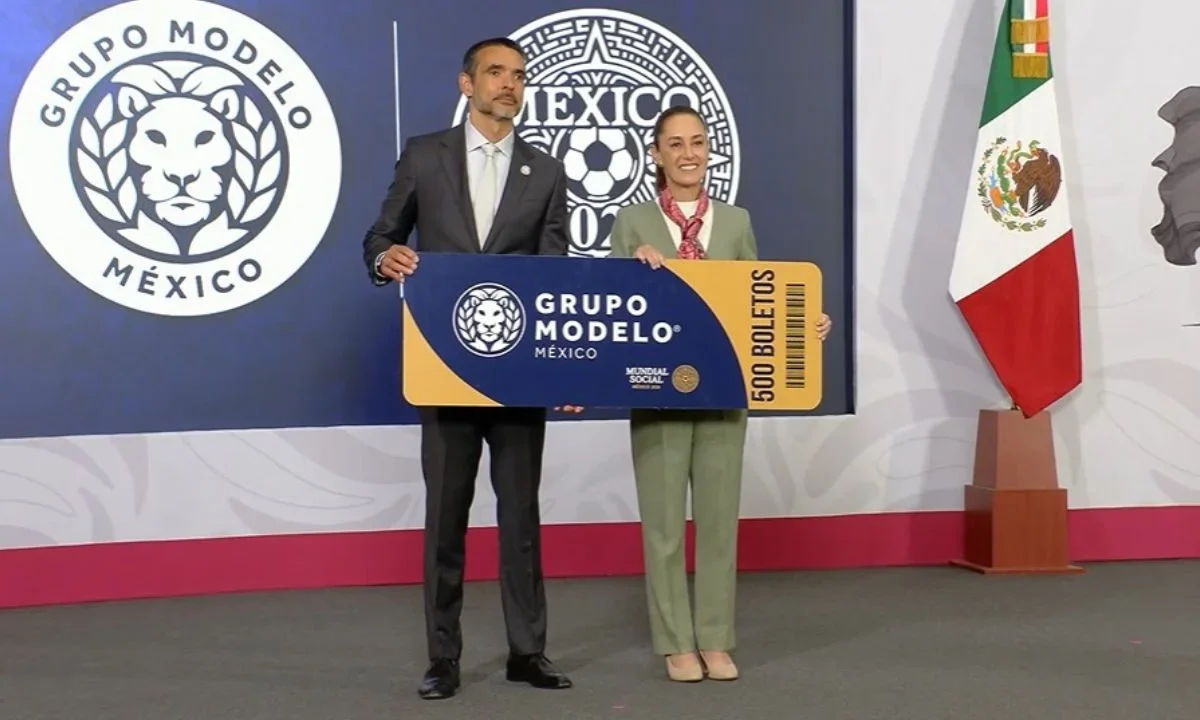Daniel Concenzo, presidente del Grupo Modelo, adelantó que van a regalar 500 boletos