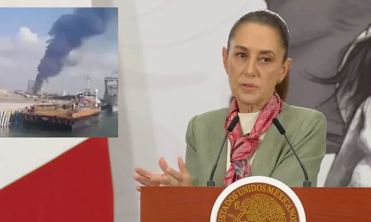 Incendio en la Refinería de Dos Bocas pudo haber sido por el aumento de temperatura del coque
