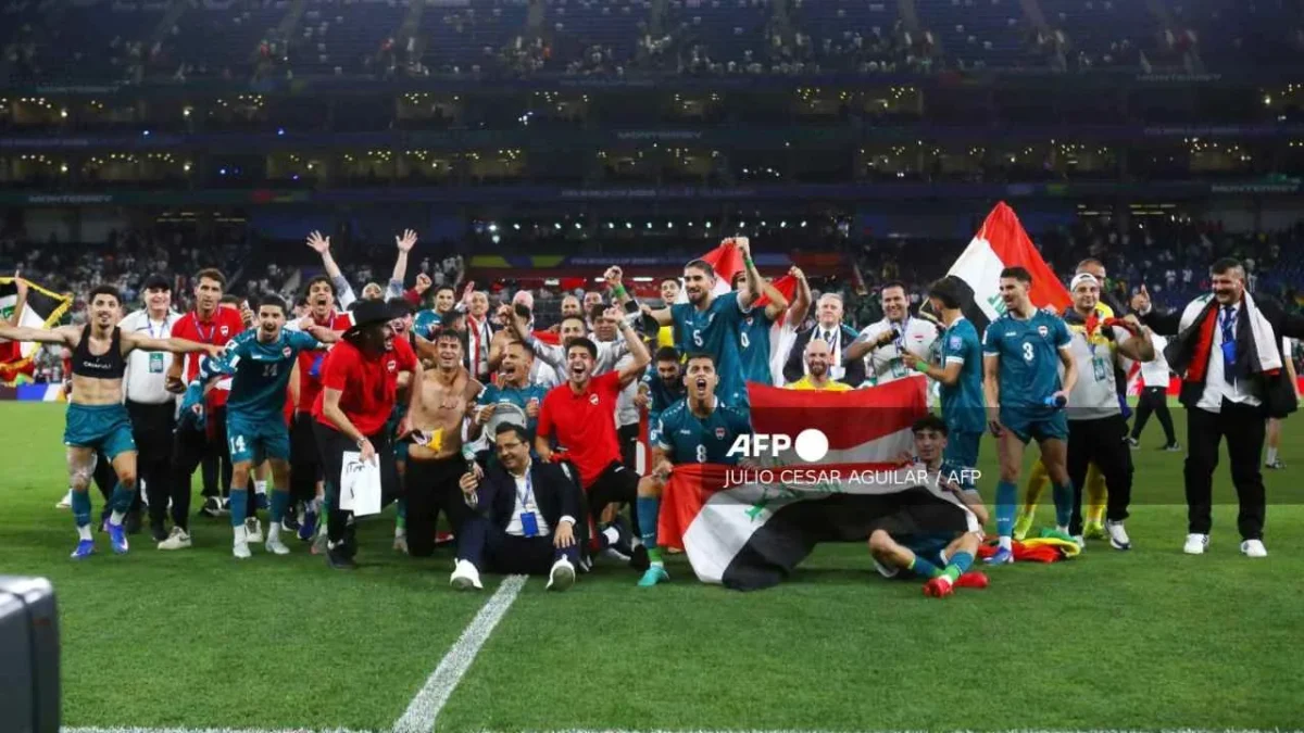 La Selección de Irak agradece a México por la hospitalidad durante el repechaje mundialista.
