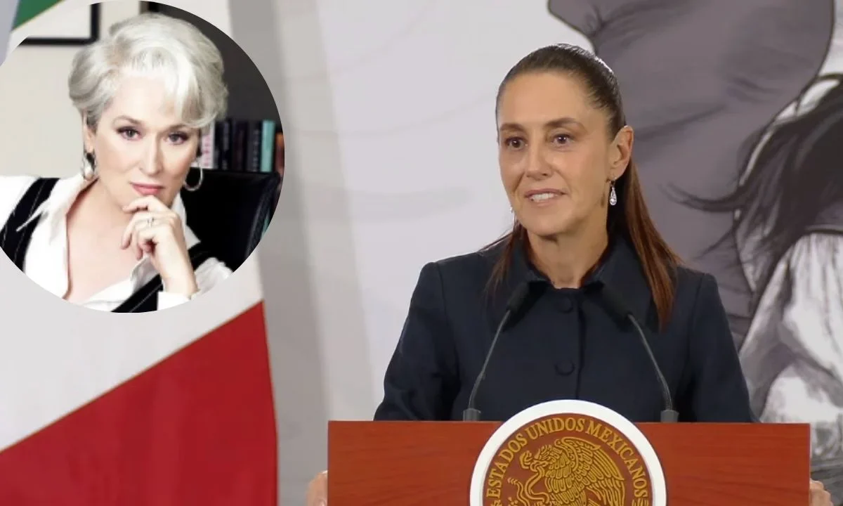 Claudia Sheinbaum agradeció a Meryl Streep por sus palabras de reconocimiento y la calificó como “la mejor actriz del mundo” durante su conferencia matutina.