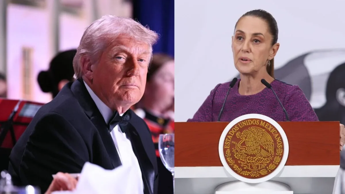 Claudia Sheinbaum compartió una publicación respecto a lo sucedido durante una cena de Donald Trump en Washington, donde hubo disparos.