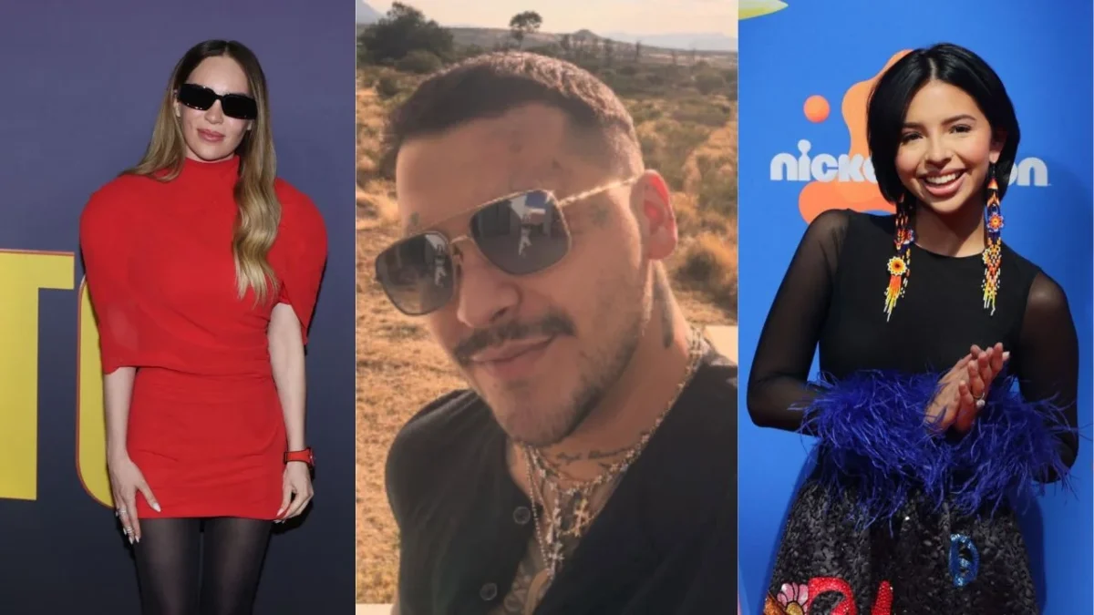 Christian Nodal sigue haciéndose notar, ahora por describir a Belinda y a Ángela con la misma frase amorosa en diferentes entrevistas.