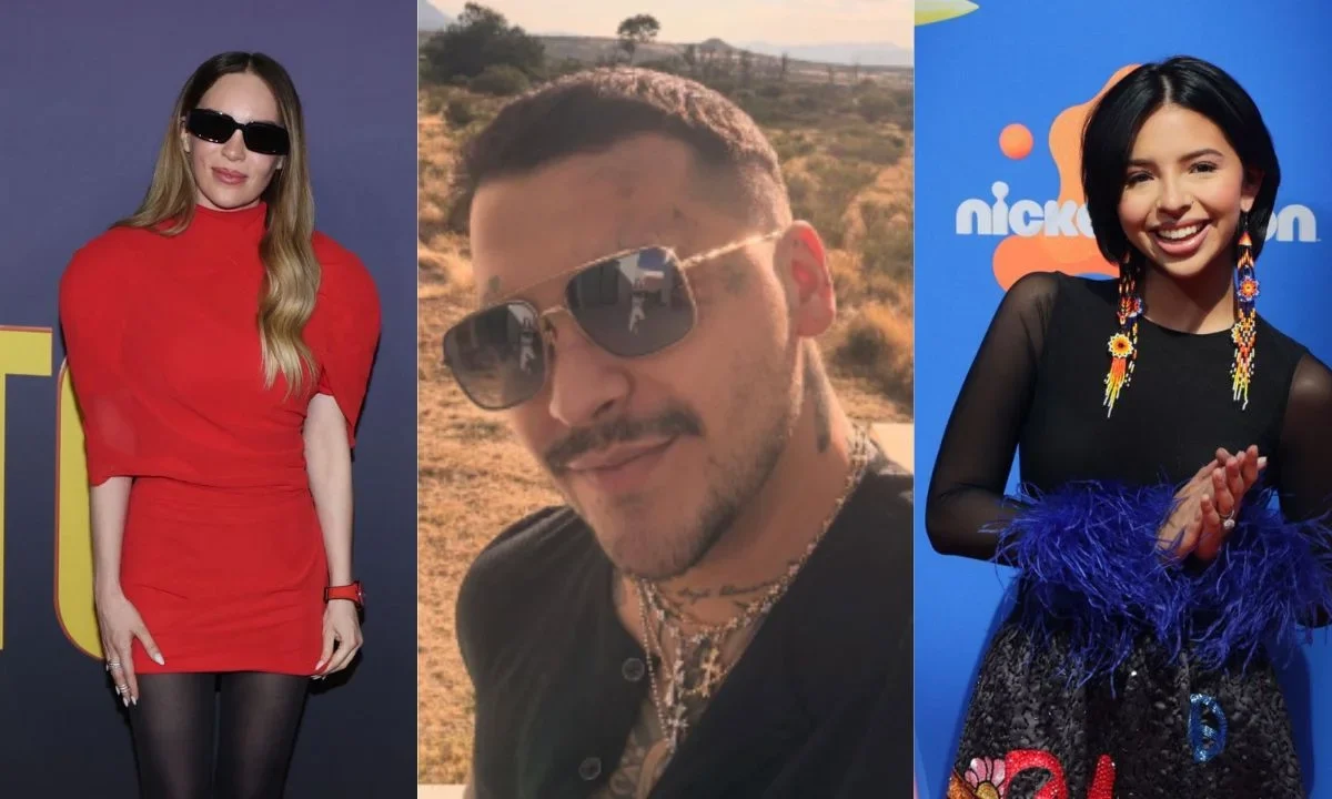 Christian Nodal sigue haciéndose notar, ahora por describir a Belinda y a Ángela con la misma frase amorosa en diferentes entrevistas.