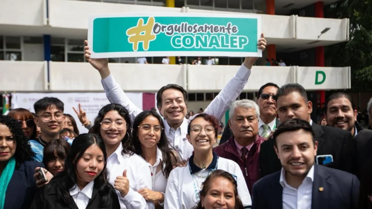 Planteles del Conalep en la Ciudad de México serán renovados con nuevos espacios, mobiliario y tecnología mediante el programa La Escuela es Nuestra.