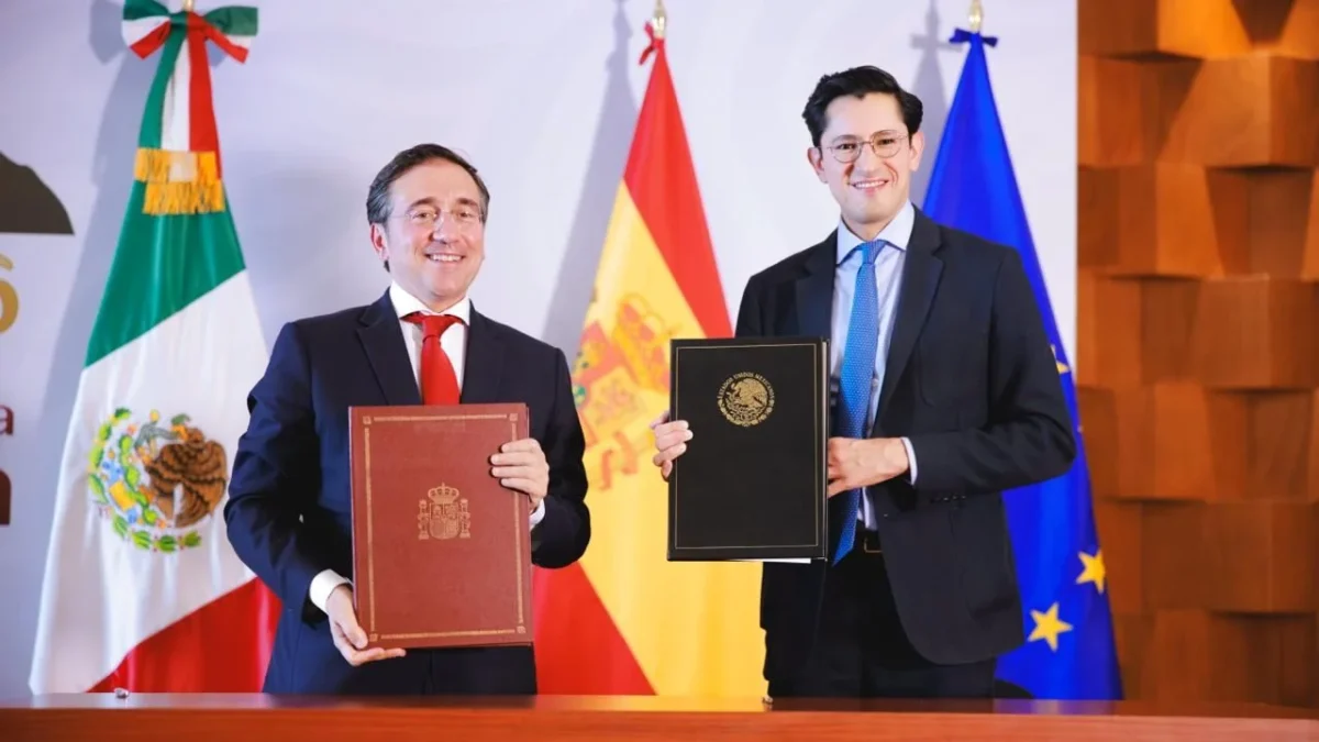 El canciller Roberto Velasco aseguró que México y España reconocen sus diferencias con madurez y apuestan por la prosperidad compartida.