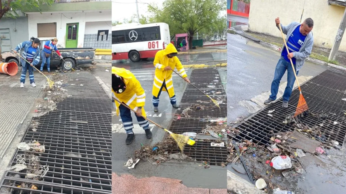 El Gobierno de Monterrey retiró más de 19 toneladas de basura tras lluvias recientes en la entidad; buscan prevenir accidentes y encharcamientos.