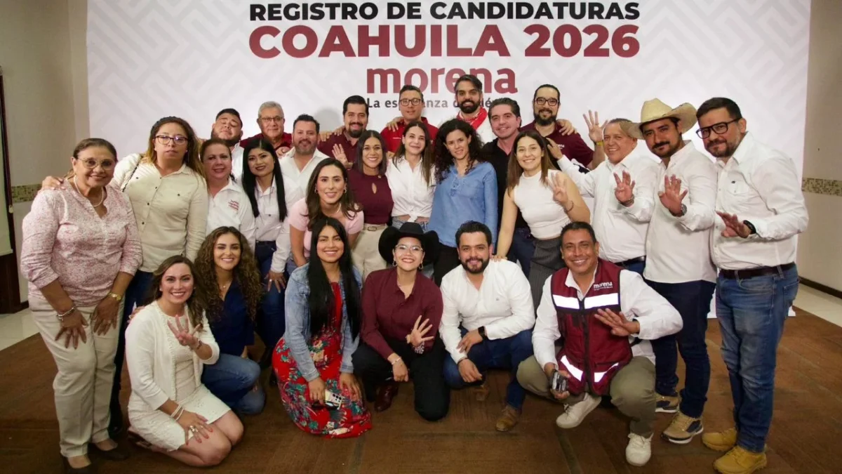 El CEN de Morena definió a las y los perfiles que encabezarán las candidaturas a diputaciones locales en Coahuila.