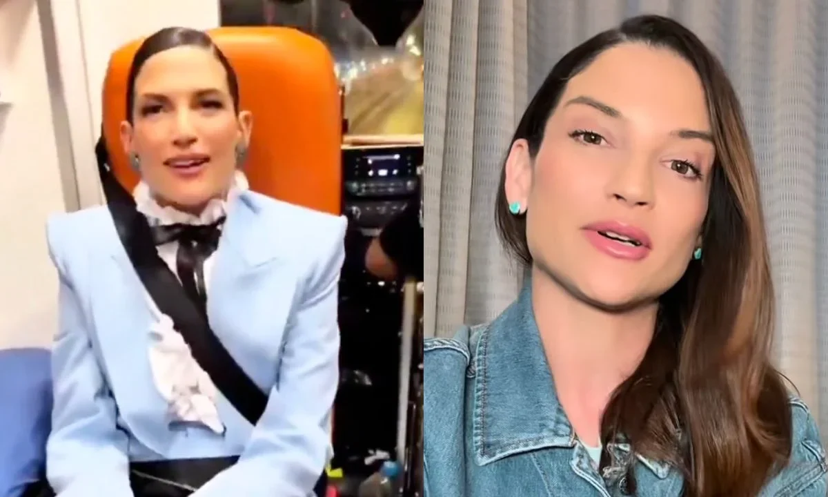 Natalia Jiménez subió un video en el que su esposo y manager Arnold Hemkes explicó las razones por las que se trasladó en dicho vehículo. 