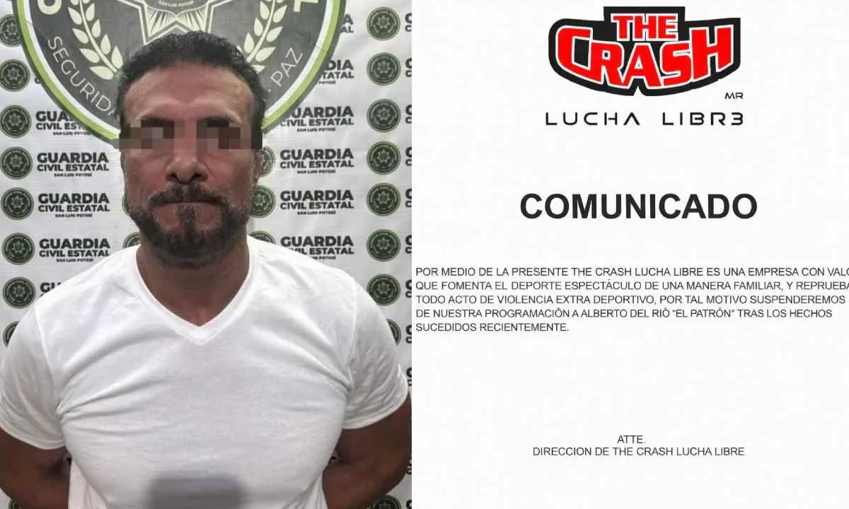 Promotoras de lucha libre cancelan a Alberto del Río 'El Patrón' tras su detención.