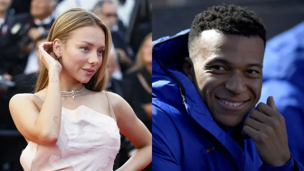 La actriz Ester Expósito quedó captada a lado de Kylian Mbappé, jugador del Real Madrid, en un auto tras salir de una cafetería.