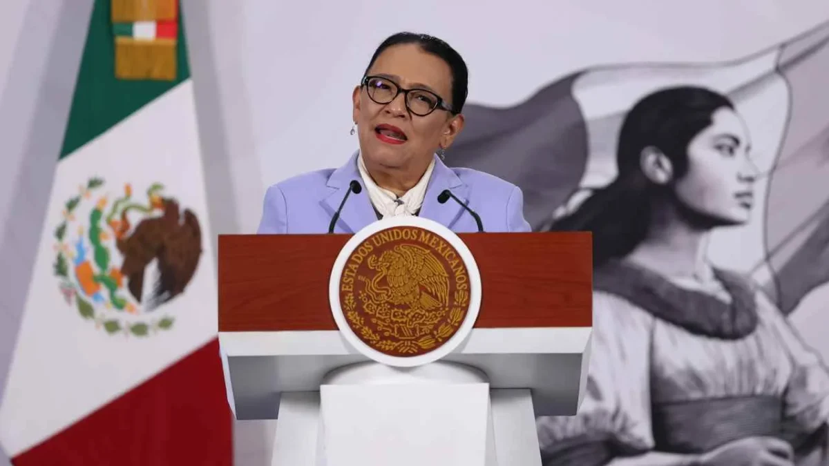 Rosa Icela Rodríguez se mantuvo al margen al cuestionarla de las elecciones de 2027.