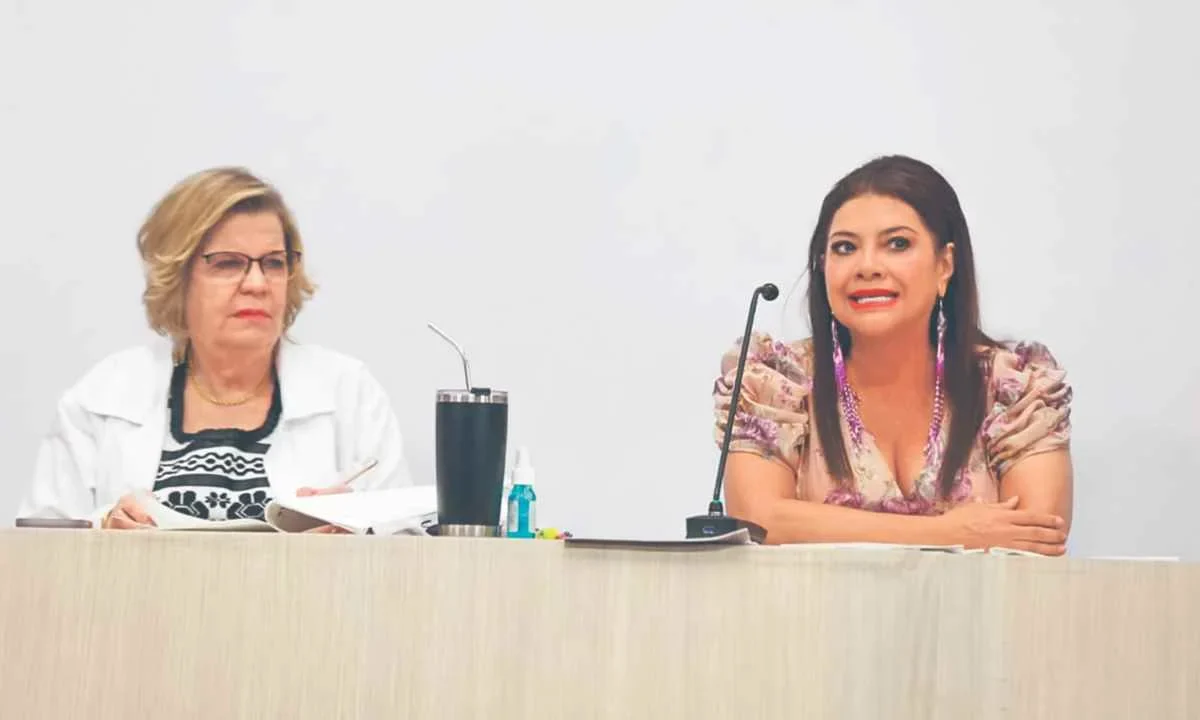 Estrategia. Acompañada por Nadine Gasman, secretaria de Salud; la jefa de Gobierno, Clara Brugada, destacó que la campaña de vacunación continuará.
