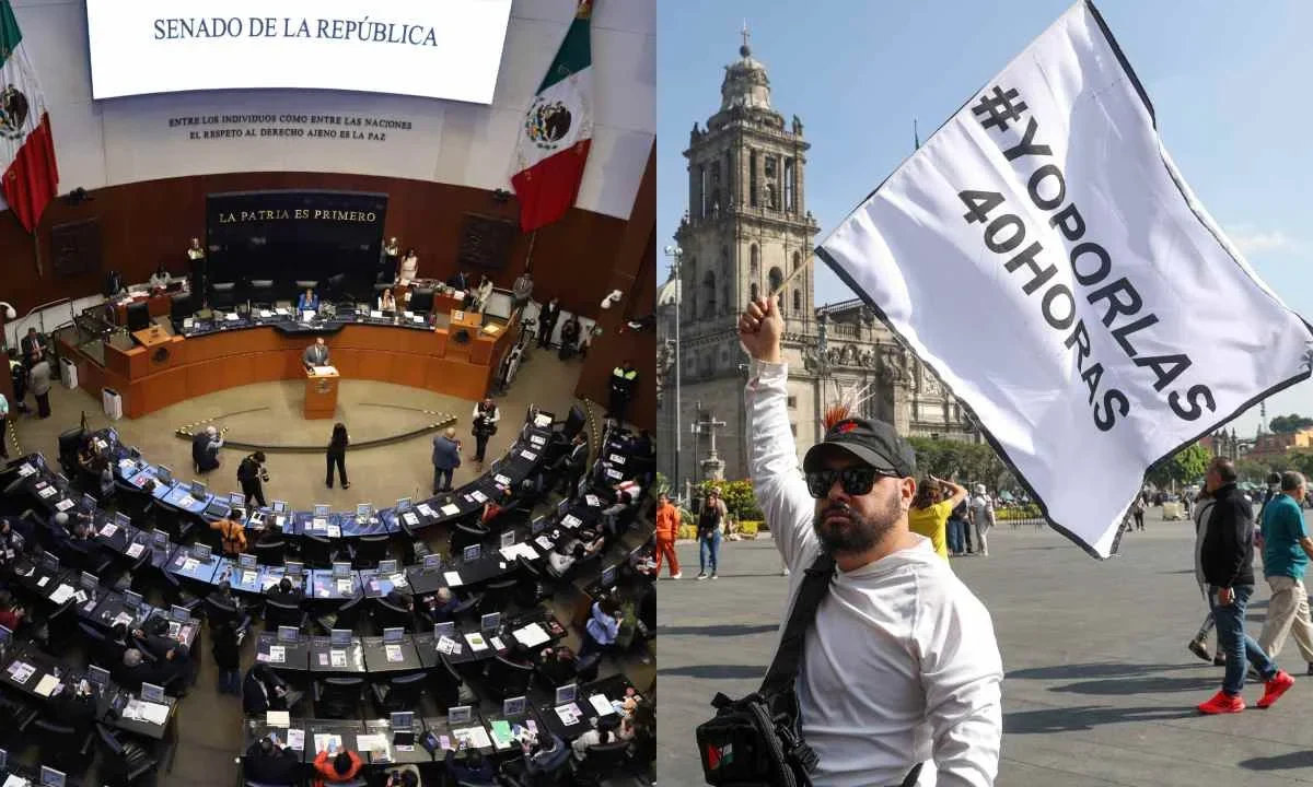 Sin modificar los días de descanso, el Senado aprueba reformas a la Ley Federal del Trabajo.