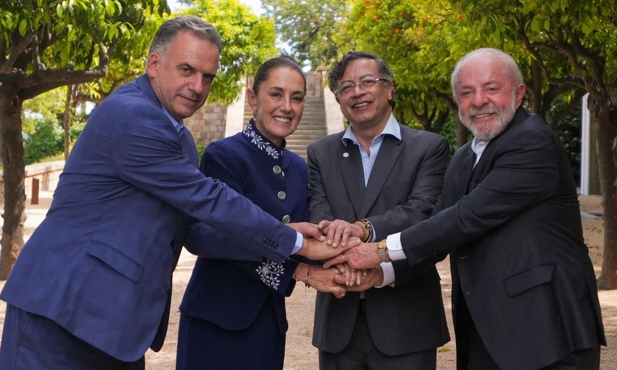 En su viaje a Barcelona, España, la presidenta Claudia Sheinbaum representó a México durante la IV Cumbre en Defensa de la Democracia.