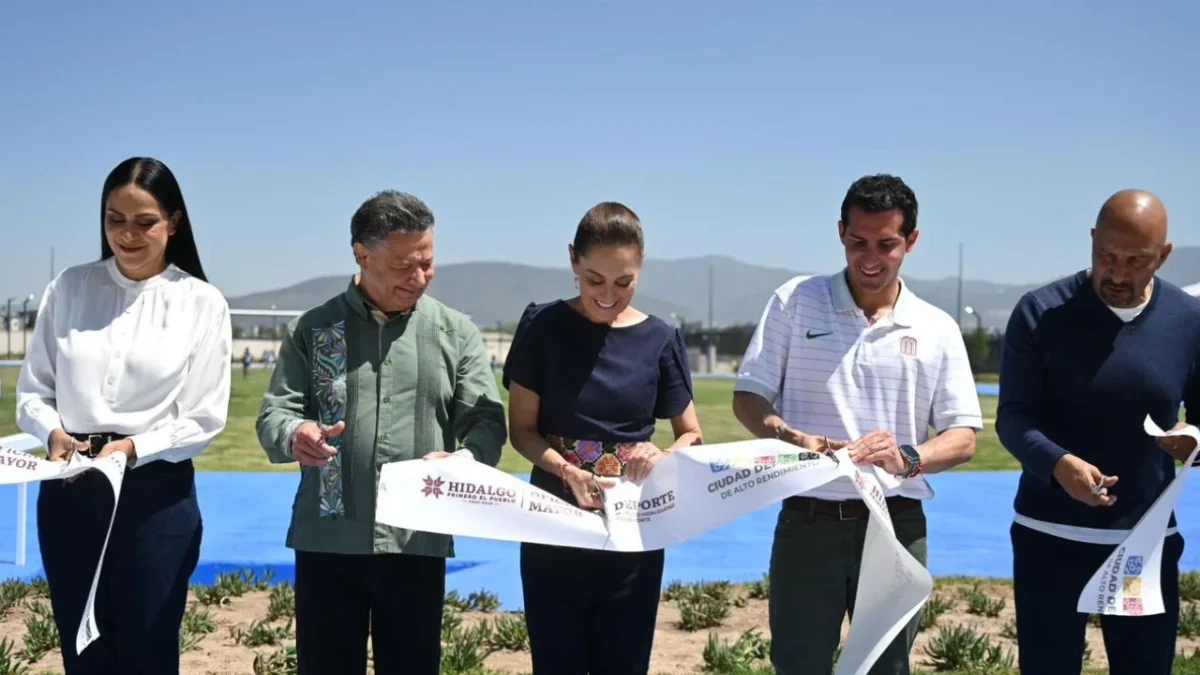 La presidenta Claudia Sheinbaum inauguró la Ciudad Deportiva de Alto Rendimiento en Pachuca, Hidalgo, destacando la importancia de impulsar la infraestructura deportiva en el país.