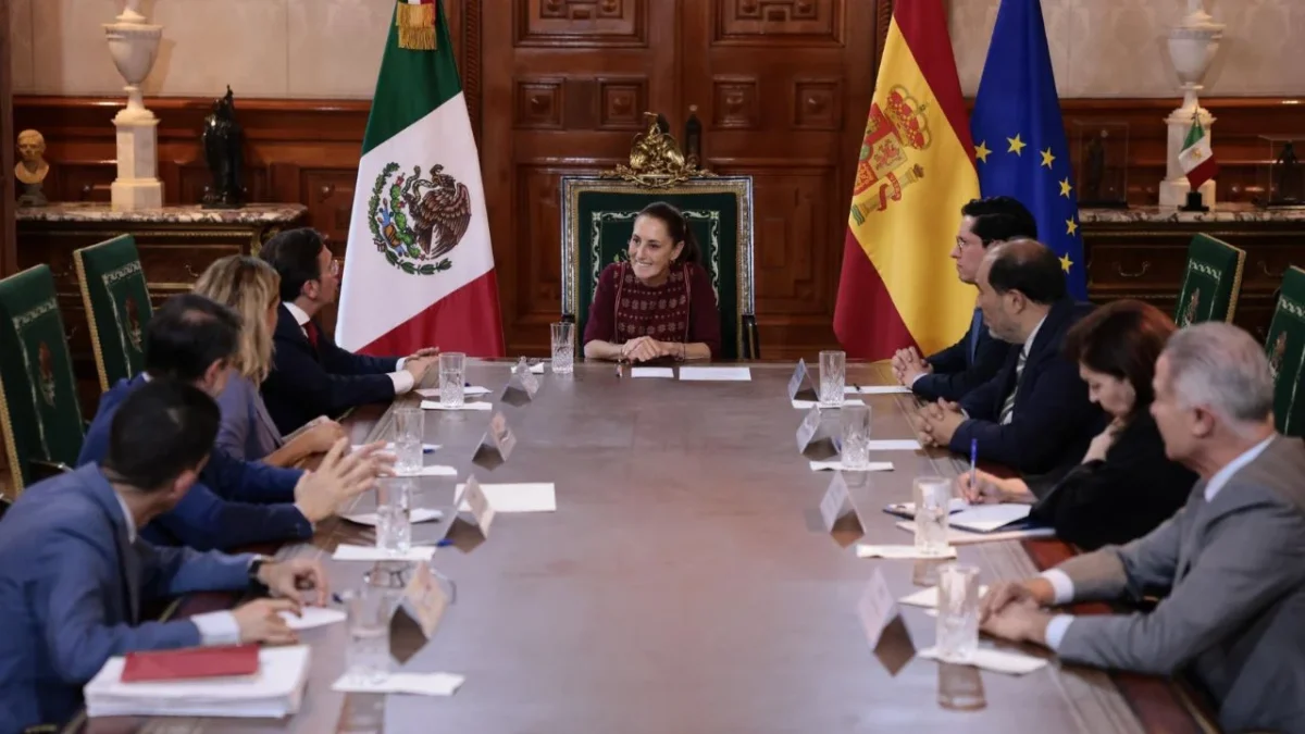 Tras visita del ministro de Exteriores de España, Sheinbaum propuso seguir con exposiciones que muestren la grandeza cultural de México.