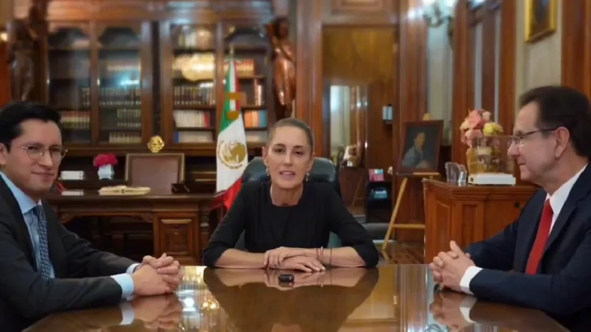 La presidenta Sheinbaum sostuvo una reunión privada con el embajador de México en EU, Esteban Moctezuma, de quien reconoció su trabajo.