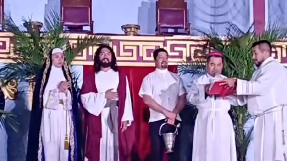 Sigue los detalles de la actividad de la Pasión de Cristo 2026 que se realiza este Jueves Santo en las calles de Iztapalapa.