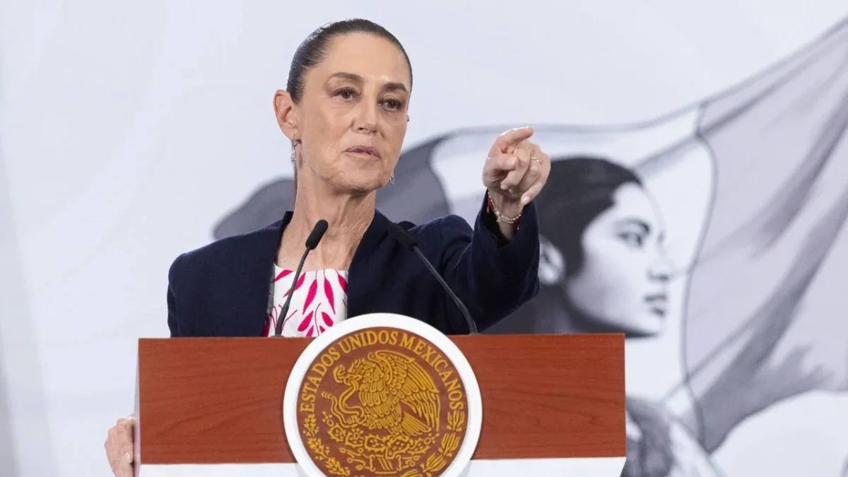 Claudia Sheinbaum en la Mañanera del Pueblo