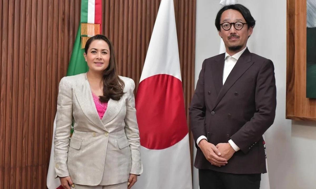 Tere Jiménez se reunió con Chiaki Kobayashi para fortalecer la cooperación internacional e impulsar el desarrollo de Aguascalientes.