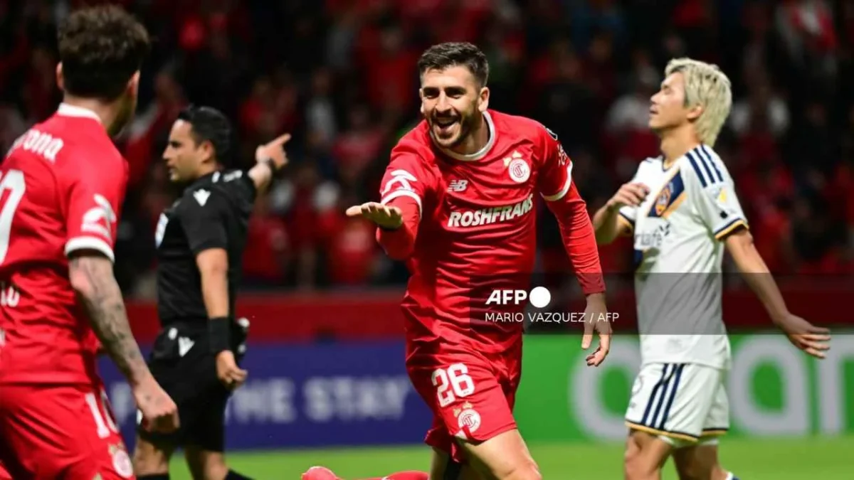 A pesar de un par de sustos, Toluca derrotó al LA Galaxy en los cuartos de final de la Concachampions.