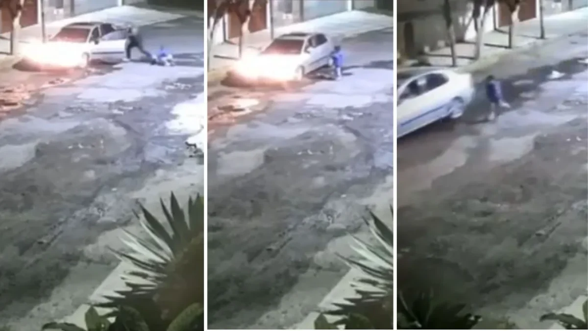Un conductor bajó a un menor de edad de un vehículo para después acelerar y dejarlo aparentemente abandonado en calles de Tlalpan.