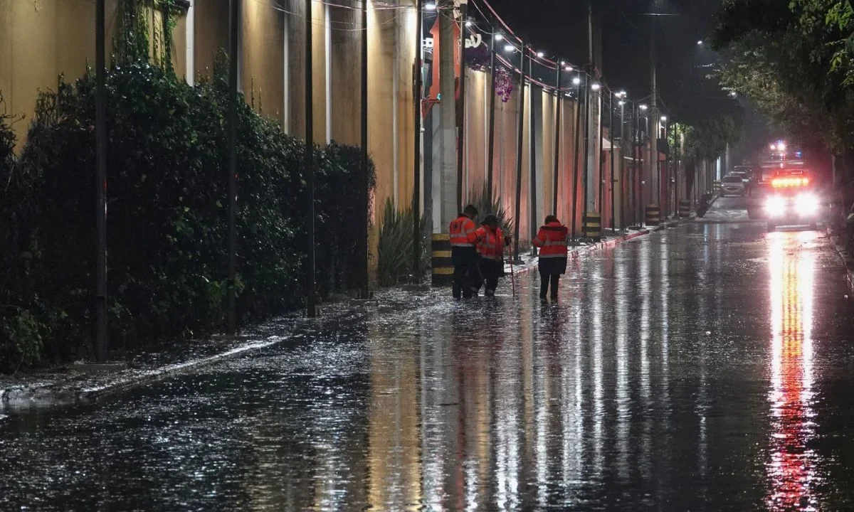 Alerta roja por lluvias en 4 alcaldías