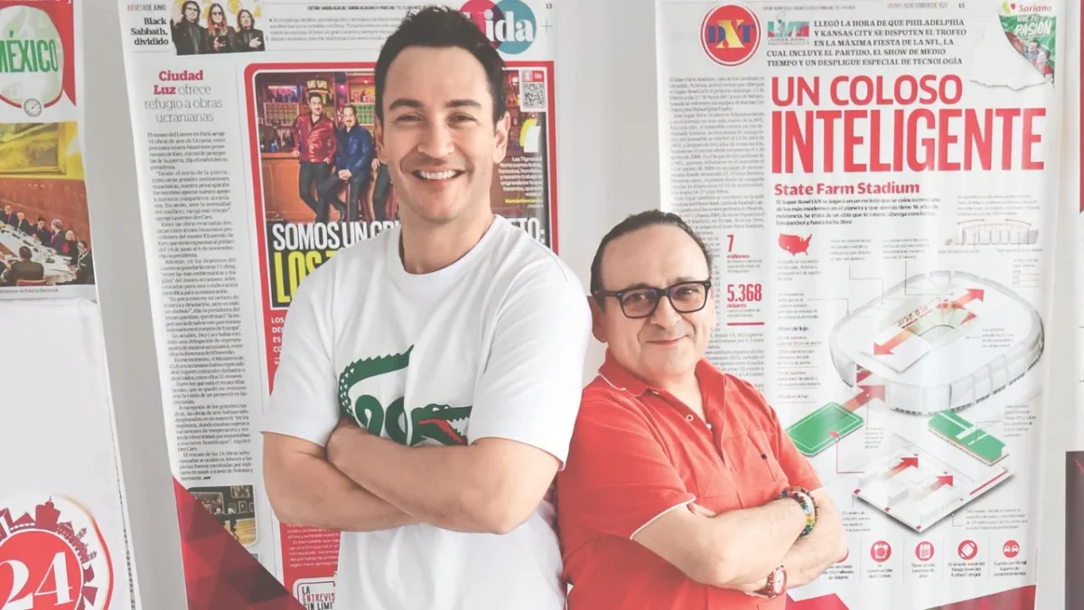 Eduardo España y Markin López comparten escena en Las Heridas del Viento