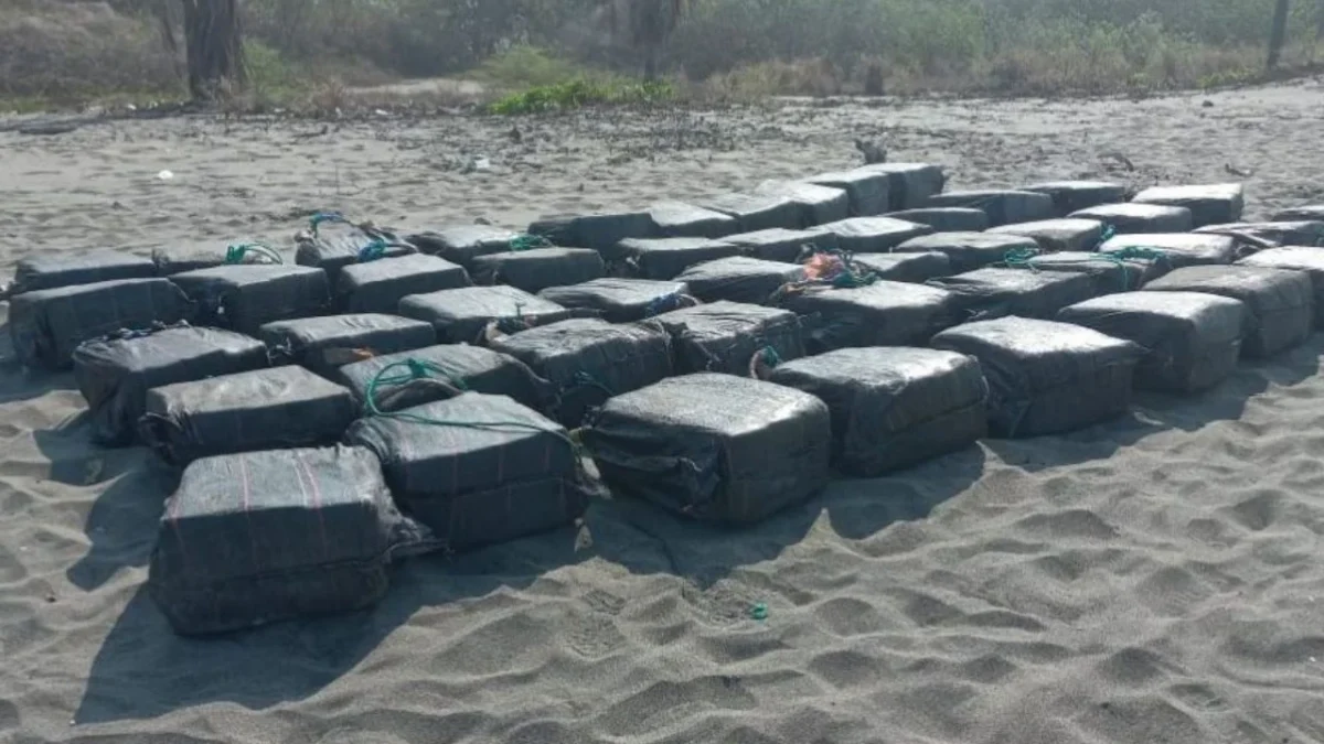 Marina decomisa 3 millones de dosis de cocaína frente a Chiapas