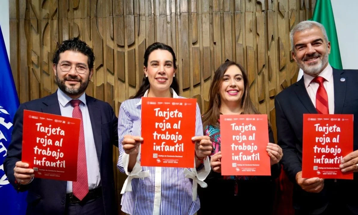 México sacará 'Tarjeta Roja al Trabajo Infantil' rumbo al Mundial