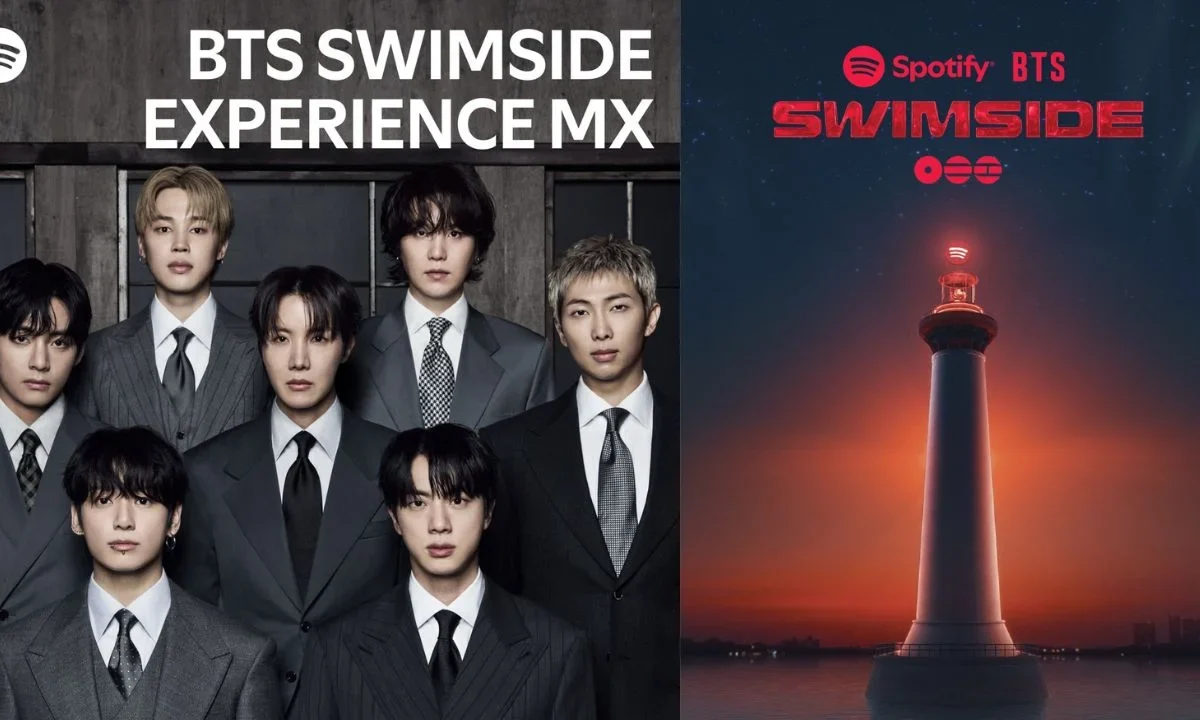 Spotify X BTS: Swimside llega a la CDMX como una experiencia para su fandom