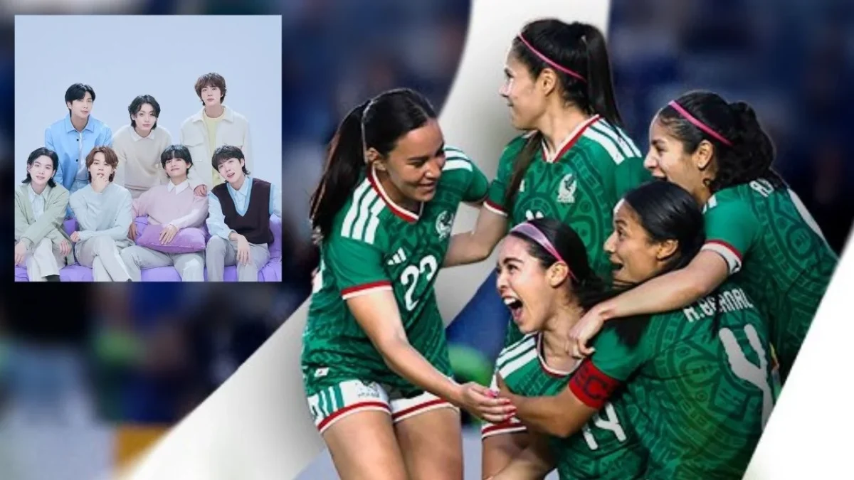 La Selección Mexicana Femenil lanzó una dinámica para regalar pases dobles VIP para el último concierto de BTS en el Estadio GNP Seguros de la Ciudad de México.