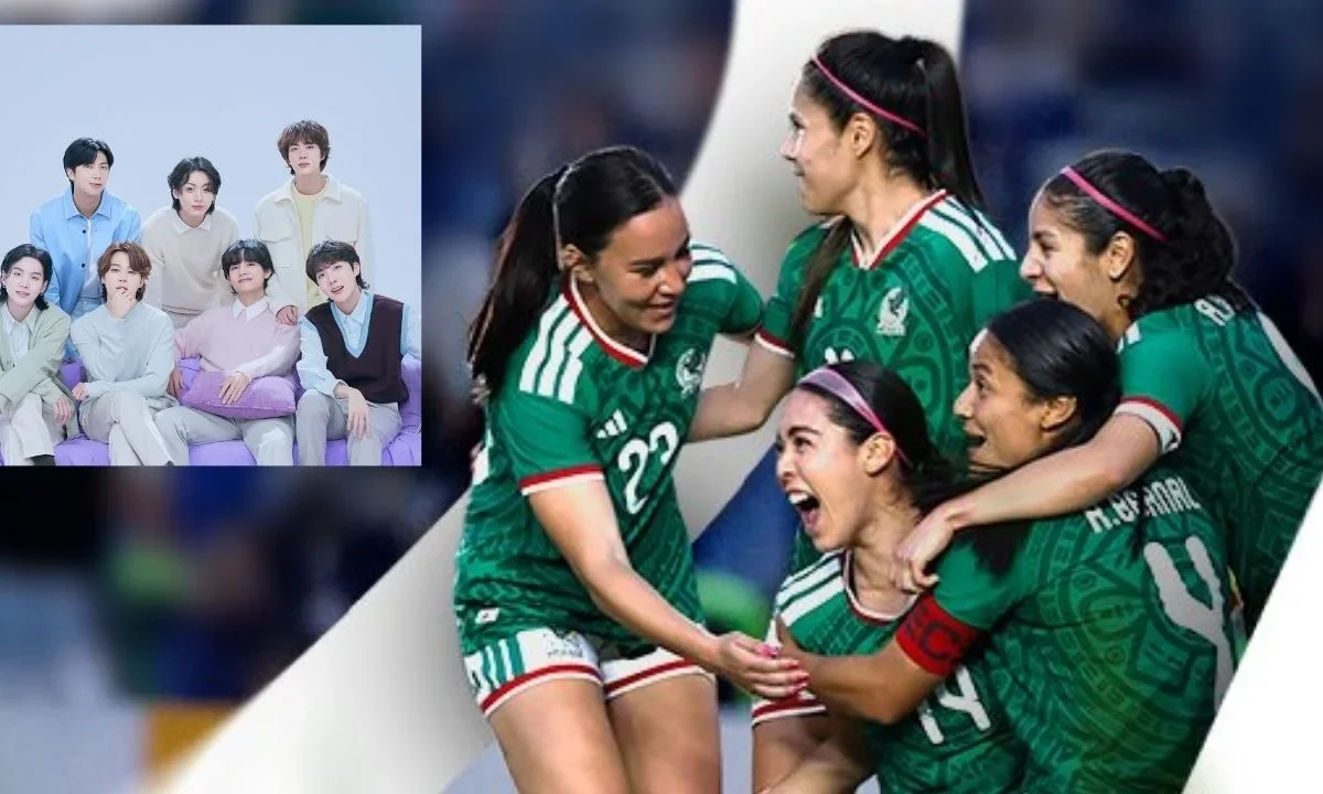 La Selección Mexicana Femenil lanzó una dinámica para regalar pases dobles VIP para el último concierto de BTS en el Estadio GNP Seguros de la Ciudad de México.