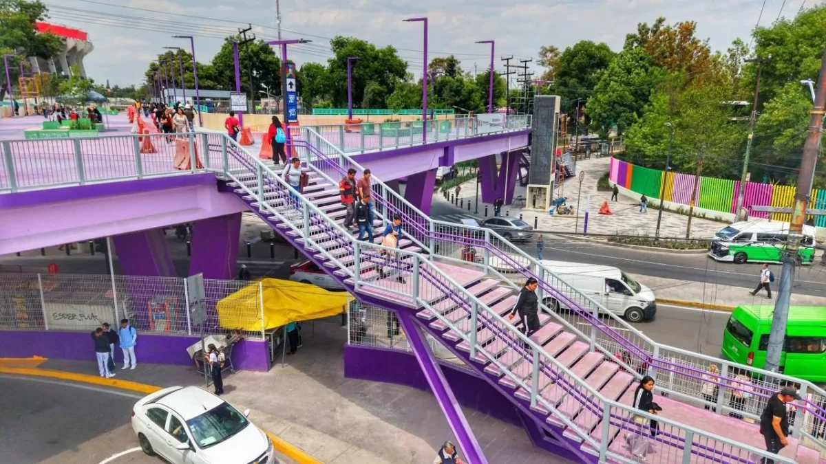 Brugada aceptó que a un sector de la gente no le guste el color morado de las pintas, pero dijo que su Gobierno está abierto a la crítica.