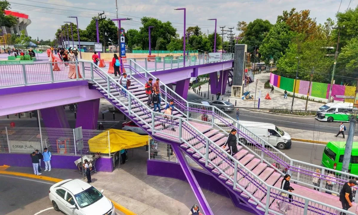 Brugada aceptó que a un sector de la gente no le guste el color morado de las pintas, pero dijo que su Gobierno está abierto a la crítica.